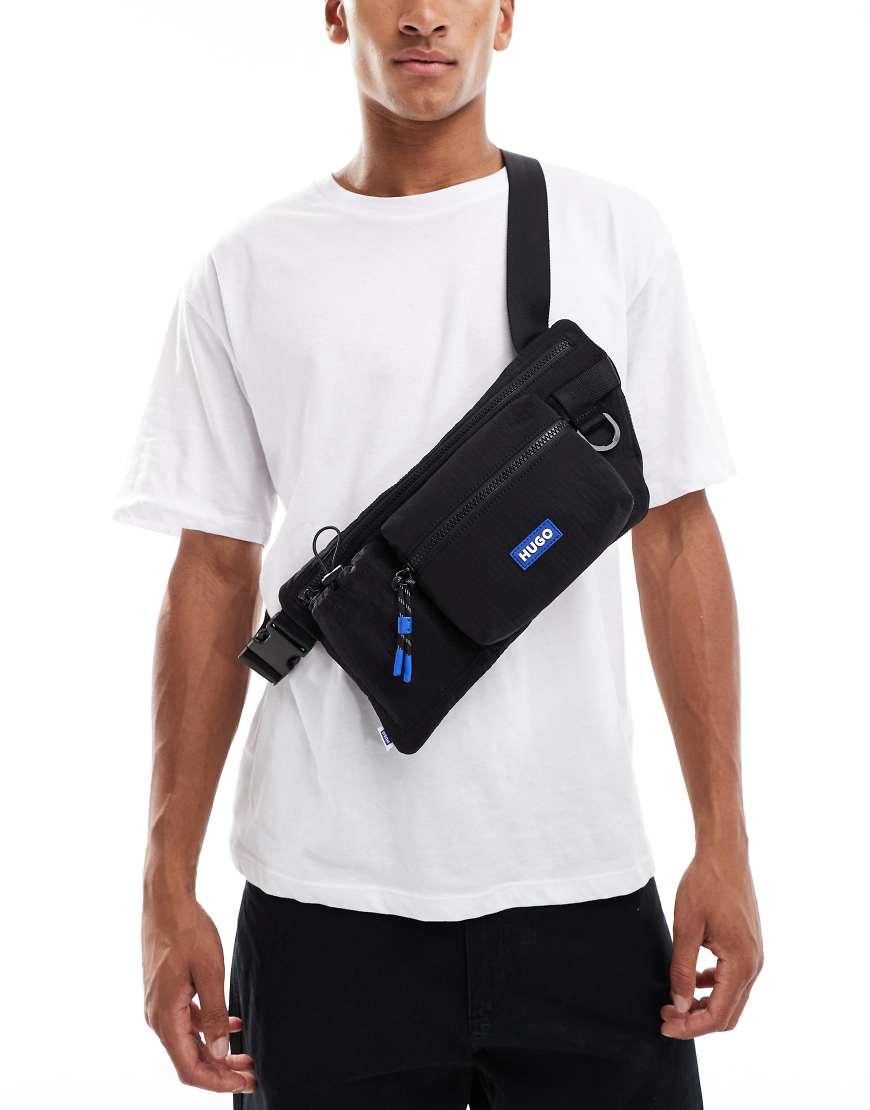 HUGO BLUE - Vytal - Gürteltasche in Schwarz von Hugo Blue