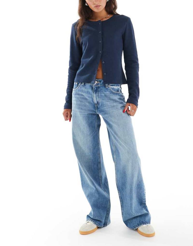 HUGO Blue - Gamale - Gerade geschnittene Jeans in verwaschenem Blau von Hugo Blue