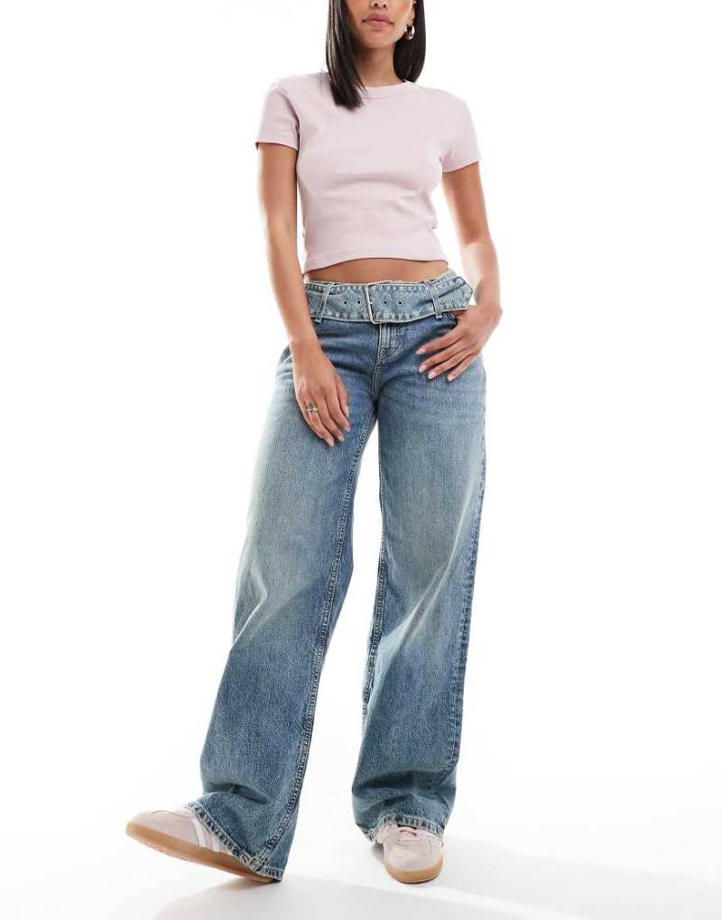 HUGO Blue - Glory - Gerade geschnittene Jeans in Blau von Hugo Blue