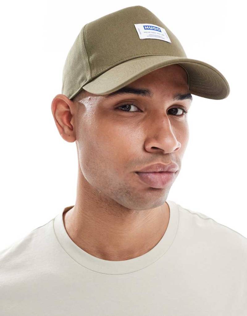 HUGO Blue - Merk - Kappe in Grün von Hugo Blue