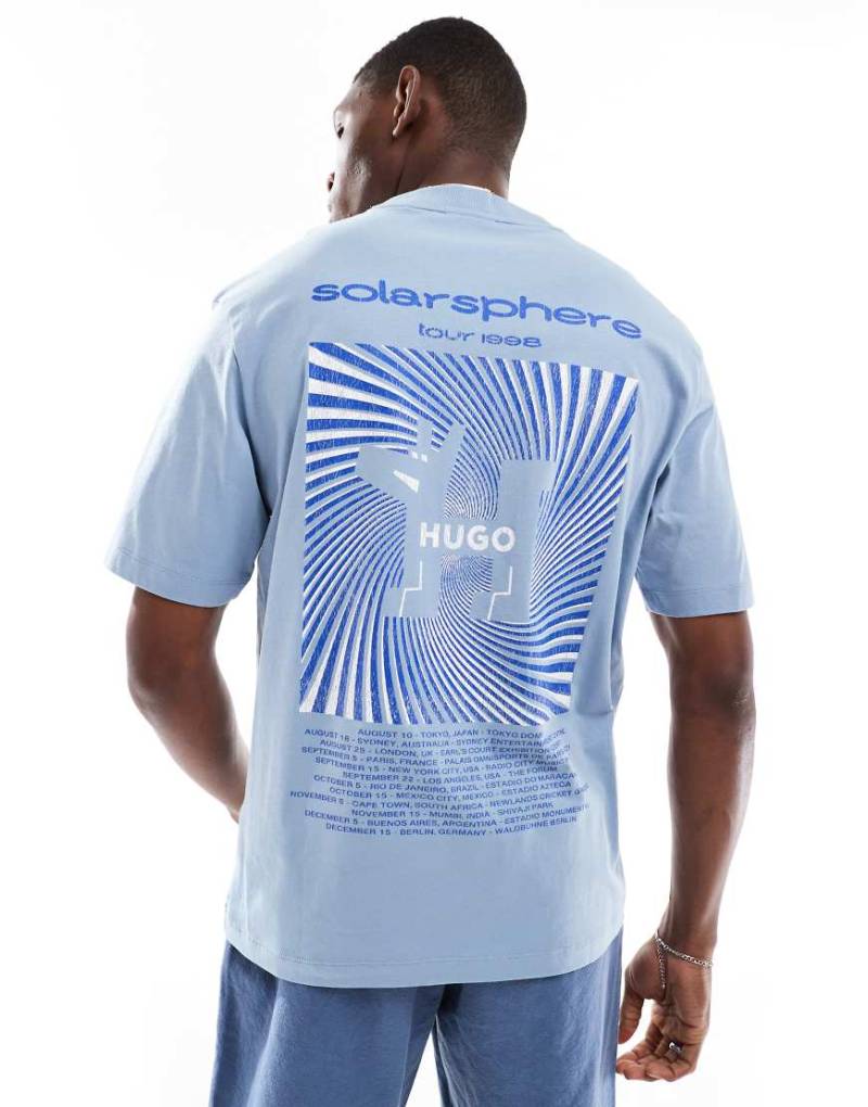 HUGO - Blue Nedix - T-Shirt in Blau von Hugo Blue