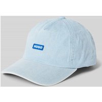 Hugo Blue Basecap mit Klettverschluss Modell 'Jinko' in Hellblau, Größe One Size von Hugo Blue