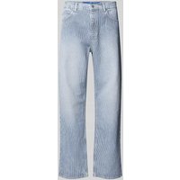 Hugo Blue Regular Fit Jeans im 5-Pocket-Design Modell 'Nate' in Hellblau, Größe 34/32 von Hugo Blue