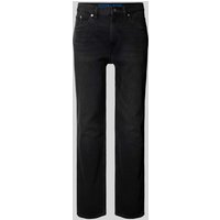 Hugo Blue Slim Fit Jeans im 5-Pocket-Design Modell 'Ash' in Dunkelgrau, Größe 31/32 von Hugo Blue