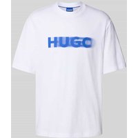 Hugo Blue T-Shirt mit Logo-Print Modell 'Nalax' in Weiss, Größe XXL Hugo Blue T-Shirt mit Logo-Print Modell 'Nalax' in Weiss, Größe XXL von Hugo Blue