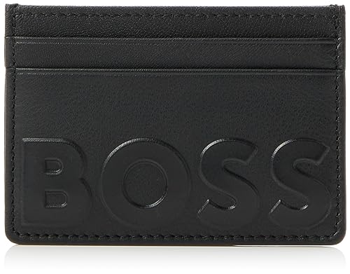 BOSS Big BD_Card case Herren Card Holder, Black1 von BOSS