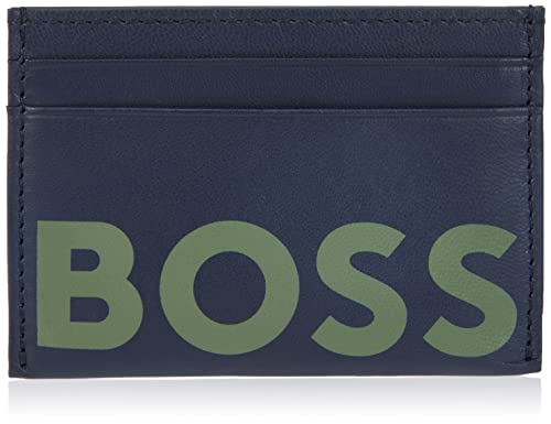 BOSS Big BL_Card case Herren Card Holder, Navy418 von Hugo Boss