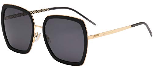 BOSS 1208/S Brille, Gold Black, 59 für Damen, Gold Black_ von BOSS