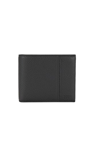 BOSS Herren Traveller_trifold Geldbörse Schwarz (Schwarz) von BOSS