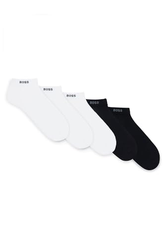 BOSS Herren Sneakersocken 5er Pack, sortiert, 39-42 von BOSS