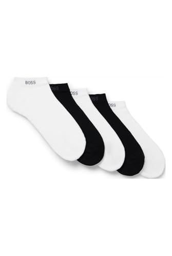 BOSS Herren 5p Uni Color Cc Sneakersocken, Open Miscellaneous 961, 39-42 EU von BOSS