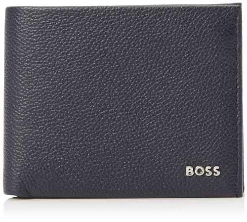 BOSS Herren Highway_6 cc Wallet, Dark Blue404 von BOSS