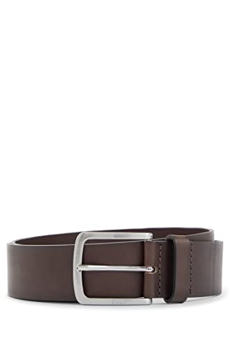 BOSS Herren Jor-V_Sz40 Belt, Dark Brown202, 100 von BOSS