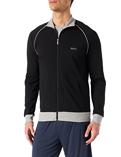 BOSS Herren Mix & Match JacketZ mit Logo, Black, XL von HUGO BOSS