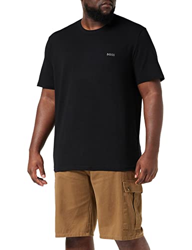 BOSS Herren T-Shirt Mix und Match mit Logo, Schwarz, S von HUGO BOSS