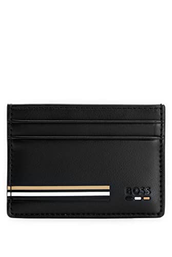 BOSS Herren Geldb�rse Porte�mon�naie Kartenetui Ray ST Card Case, Farbe:Schwarz, Artikel:-001 black von BOSS