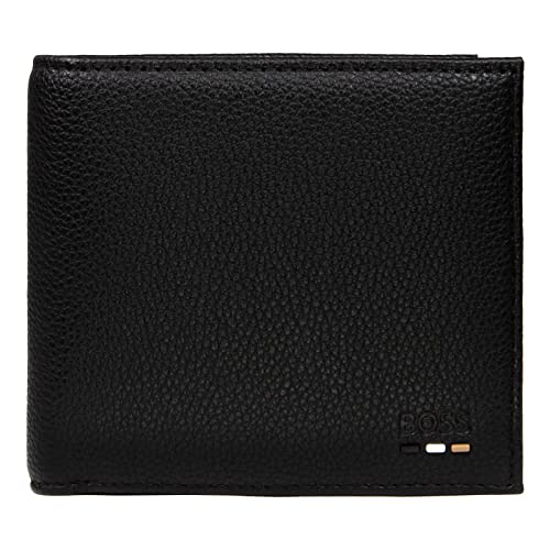 BOSS Herren Geldbörse Wallet Brieftasche Porte"mon"naie Ray_4 cc coin, Farbe:Schwarz, Artikel:-001 black von BOSS