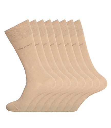 BOSS Socken Twopack RS Uni 50272214 Herren, Farbe:Beige;Sockengröße:39-42 von HUGO BOSS