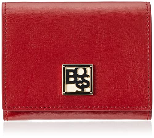 BOSS Women's Blanca SM N Bi-Fold Wallet, Medium Red613 von BOSS