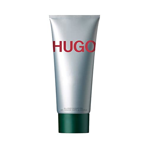 HUGO MAN Shower Gel, aromatisch-belebende Duftnoten mit Tannenbalsam für spontane Männer, 200ml von HUGO BOSS