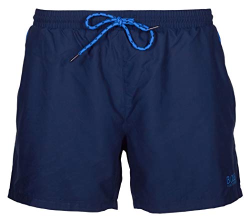 BOSS Herren Pearleye Shorts, Blau (Navy 413), Small von BOSS