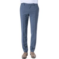 HUGO BOSS Herren Hose blau Schurwolle von Hugo Boss