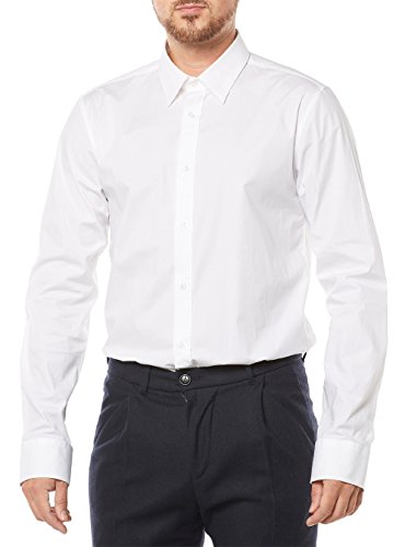 HUGO BOSS SlimFit Herren Hemd mit Kentkragen Elisha Farbe open white 199 (XXL) von HUGO BOSS