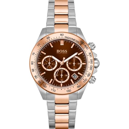 BOSS Multi Zifferblatt Quarz Uhr für Damen Kollektion Novia mit Zweifarbiges Edelstahlarmband - 1502617 BOSS Multi Zifferblatt Quarz Uhr für Damen Kollektion Novia mit Zweifarbiges Edelstahlarmband - 1502617 von BOSS
