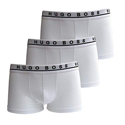 BOSS Hugo 3er Pack Boxershorts Gr.M Fb.100 3 x Weiß von HUGO BOSS