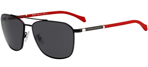 Hugo Boss Herren Boss 1103/F/S Sonnenbrille, Mattschwarz., 62 EU von Boss