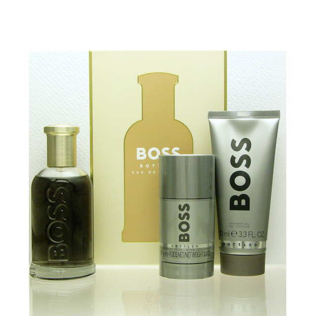 Hugo Boss Bottled Set - EDP 100 ml + SG 100 ml + DS 75gr von Hugo Boss