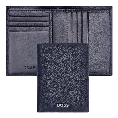 Hugo Boss Classic Grained Card Case Dark Blue von HUGO BOSS
