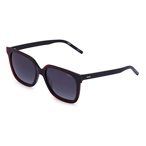 Hugo Damen Hg 1051/S Sonnenbrille, Schwarz und Rot, 48 von HUGO