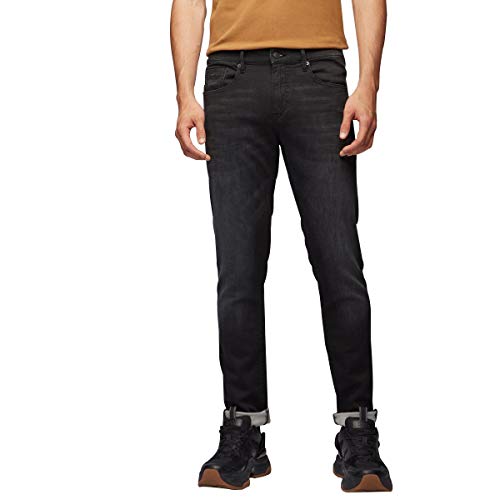 Hugo Boss Extra Slim-Fit Jeans Charleston BC Public aus Stretch-Baumwolle schwarz 003 (32-34) von HUGO BOSS