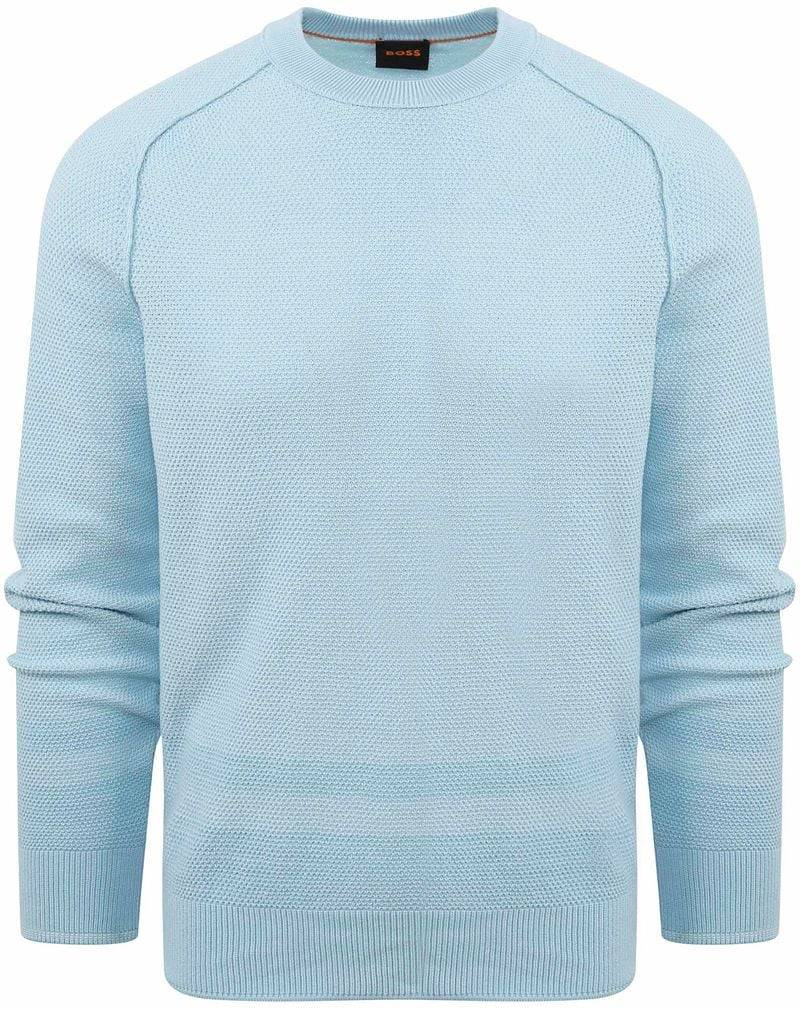 BOSS Pullover Apok Hellblau - Größe XXL von Boss