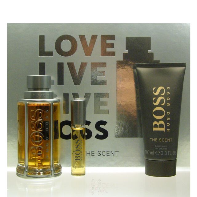Hugo Boss The Scent Set - EDT 100 ml + EDT 10 ml + SG 100 ml von Hugo Boss