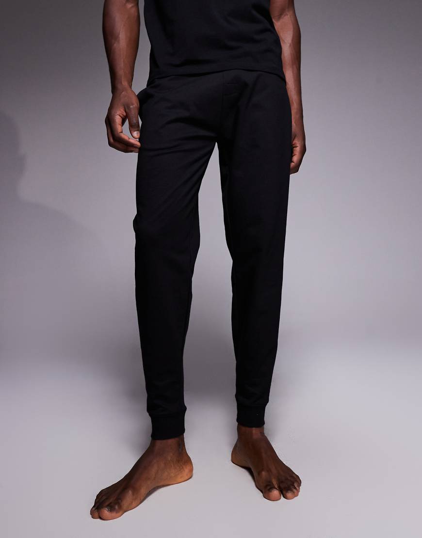 BOSS Bodywear - Authentic Lounge - Jogginghose in Schwarz von Hugo Red