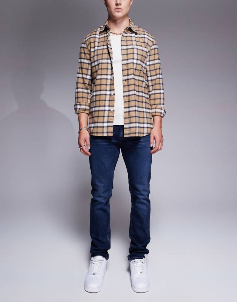 HUGO Red - 708 - Schmal geschnittene Jeans in Dunkelblau von Hugo Red