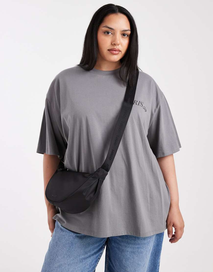 HUGO Red - Bel - Umhängetasche aus Nylon in Schwarz von Hugo Red