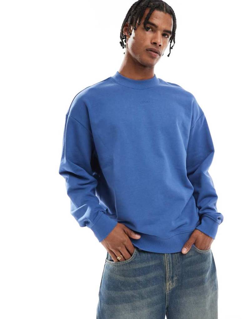 HUGO Red - Dapo - Sweatshirt in Blau von Hugo Red