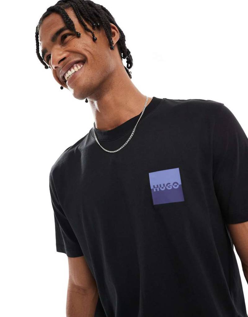 HUGO Red - Dapusi - T-Shirt in Schwarz von Hugo Red