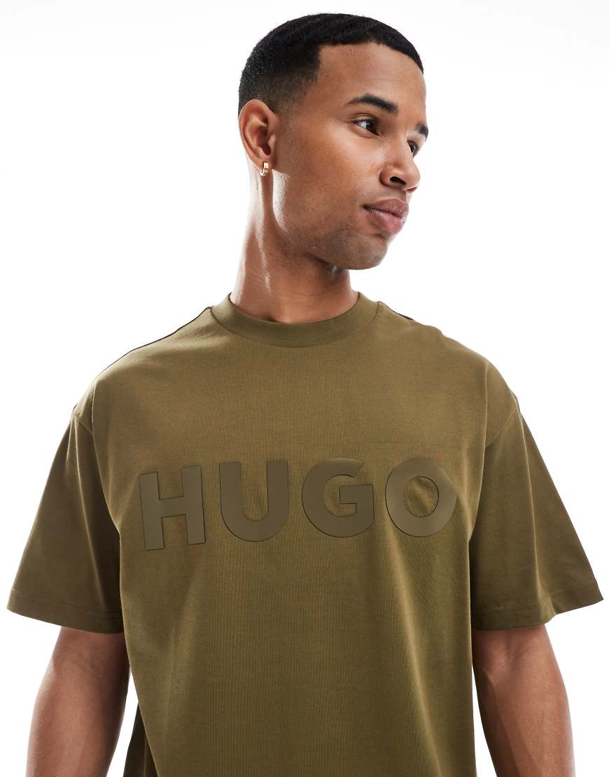 HUGO Red - Dinkee - T-Shirt in Grün von Hugo Red