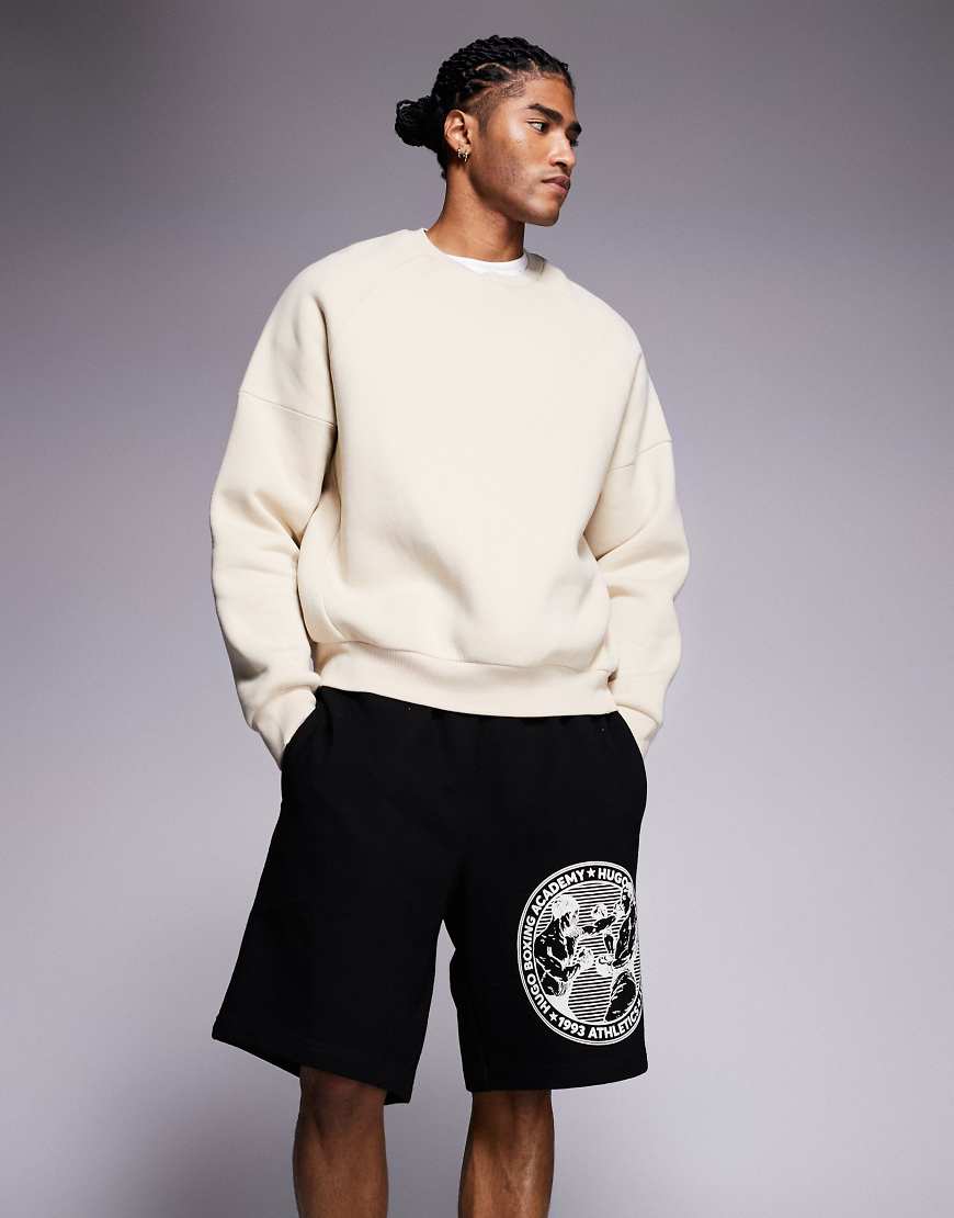 HUGO Red - Dubox - Shorts in Schwarz von Hugo Red