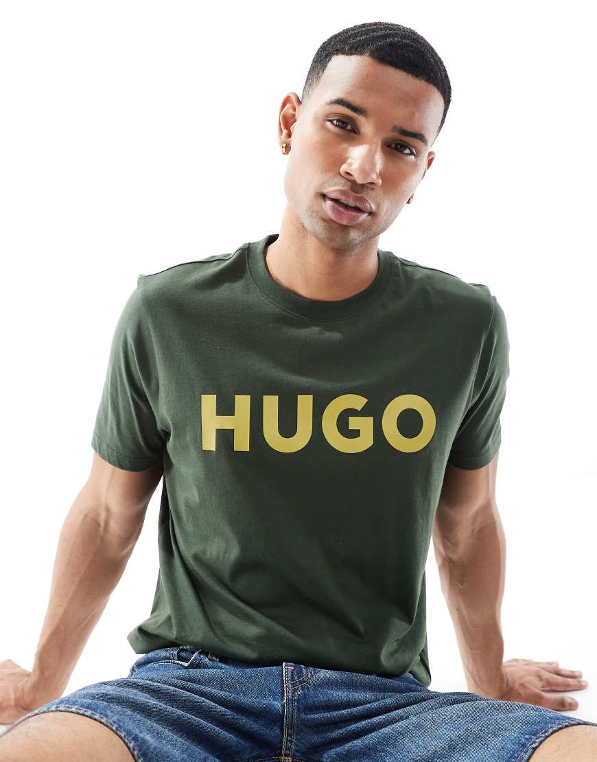 HUGO Red - Dulivio - T-Shirt in Grün HUGO Red - Dulivio - T-Shirt in Grün von Hugo Red