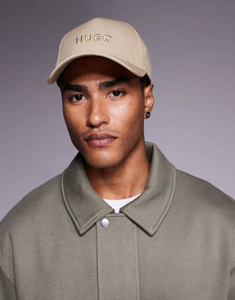 HUGO Red - Kappe in Braun-Neutral von Hugo Red