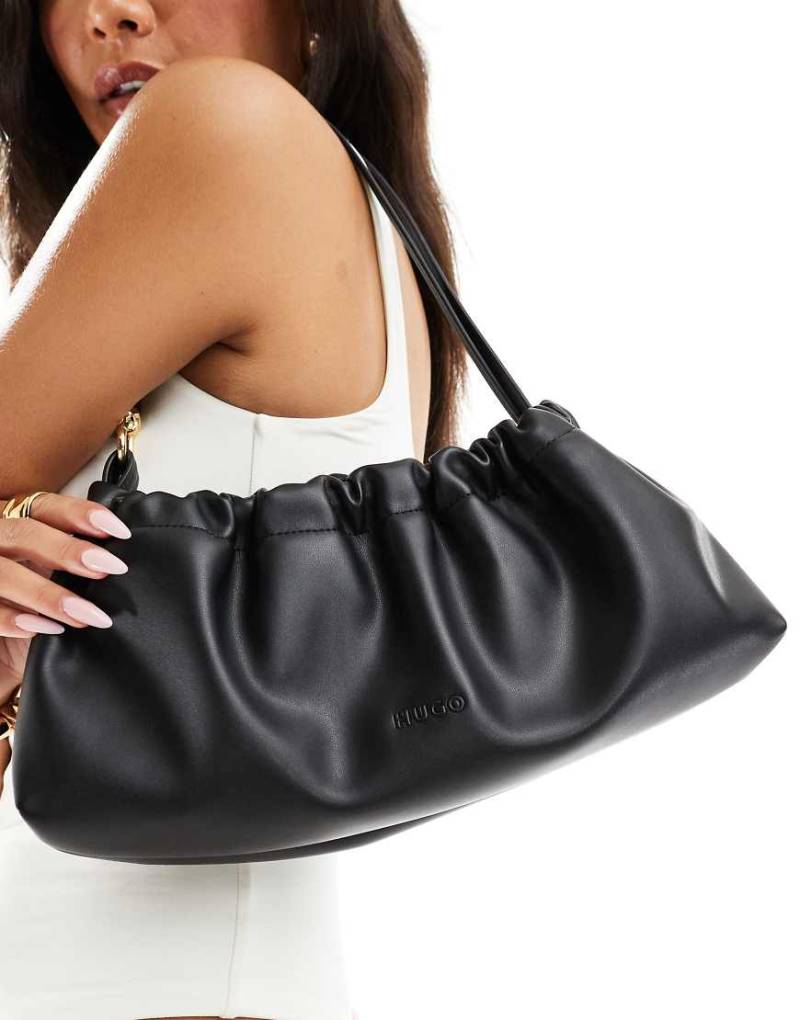 HUGO Red - Millie - Schultertasche in Schwarz von Hugo Red