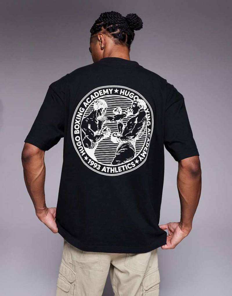 Hugo Red - Dwresto - T-Shirt in Schwarz von Hugo Red