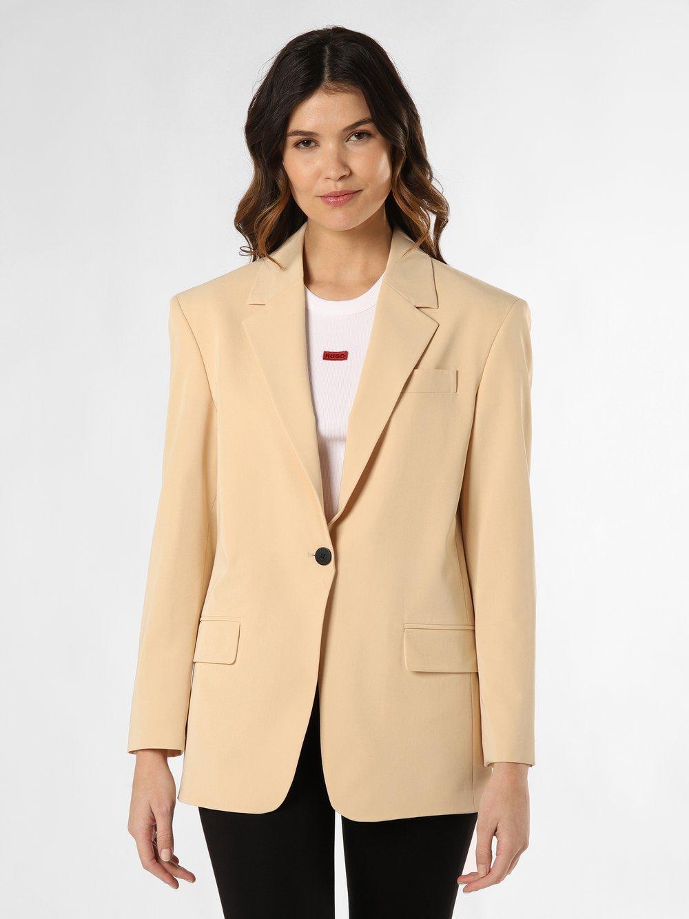 HUGO Blazer Damen Viskose, beige von Hugo