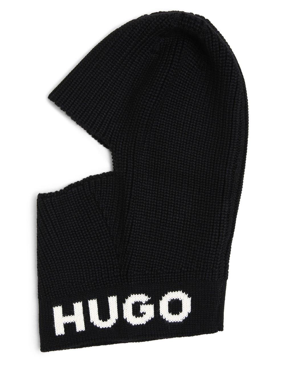HUGO Mütze Herren Grobstrick, schwarz von Hugo