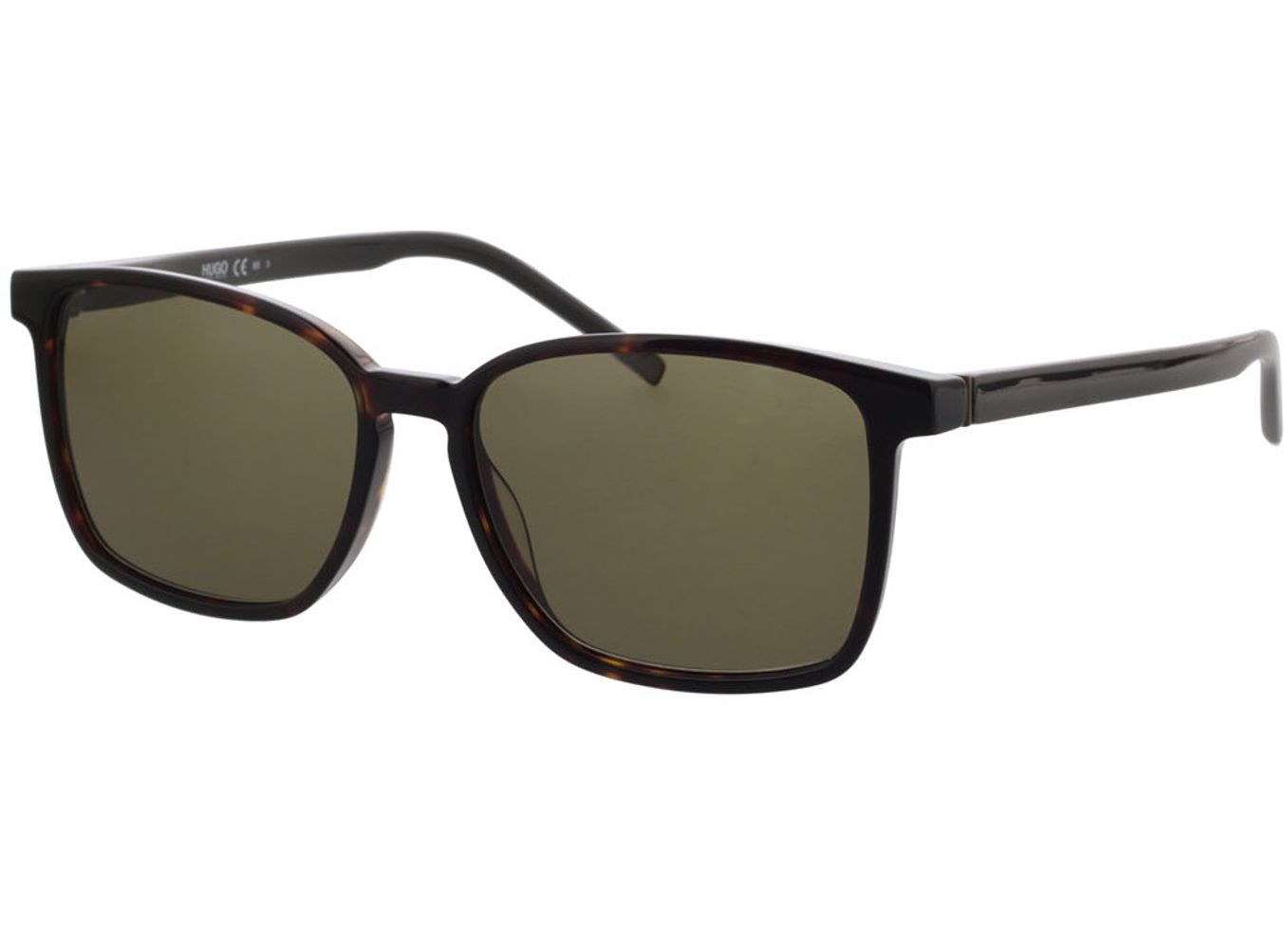 Hugo HG 1128/S 086/QT 56-16 Sonnenbrille mit Sehstärke erhältlich, Herren, Vollrand, Pilot von Hugo